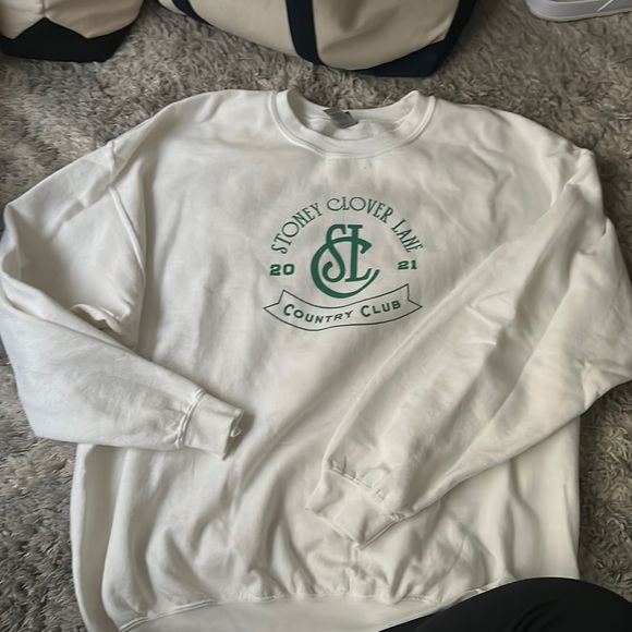 Stoney Clover Lane Jackets & Blazers - Stoney clover country club sweatshirt
